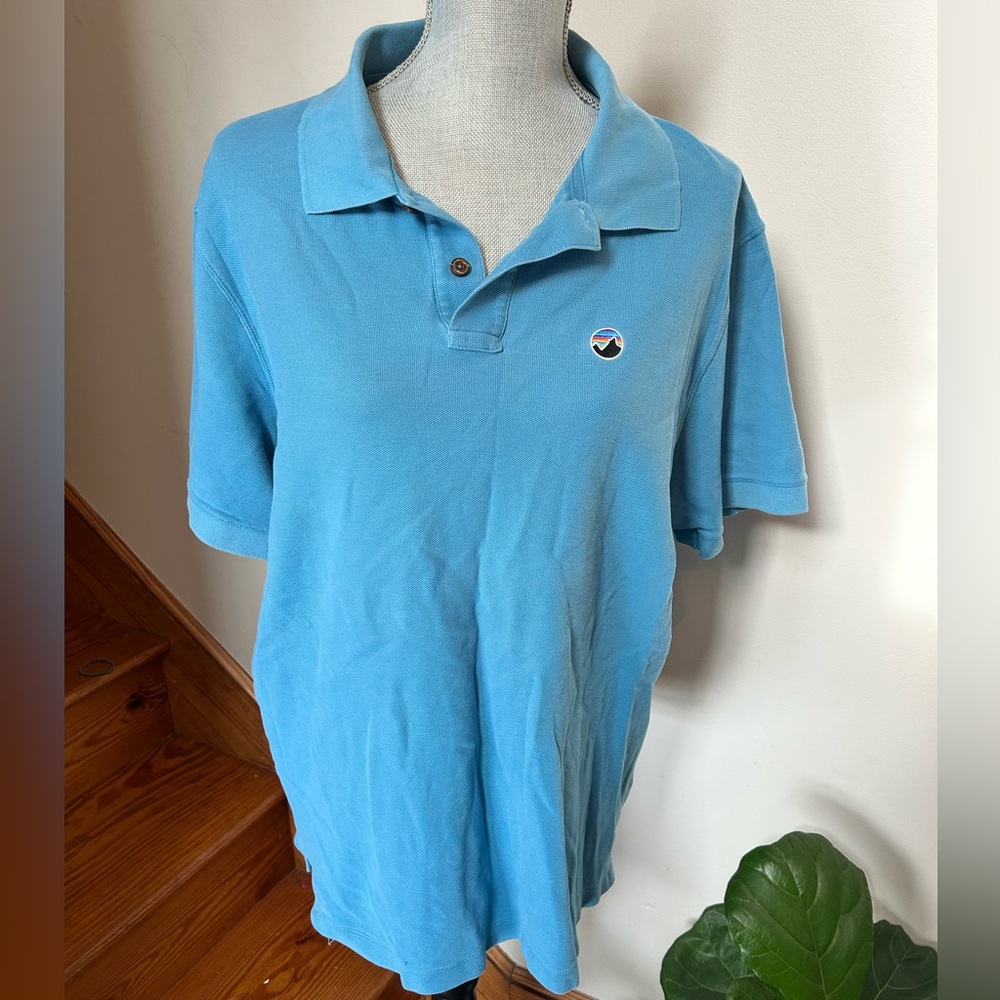 Patagonia Light Blue Organic Cotton Shirt